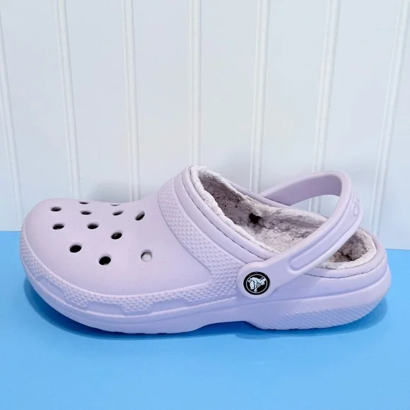 2 Pairs Crocs Classic Lined Women Clogs Size 7 - Picture 8 of 16